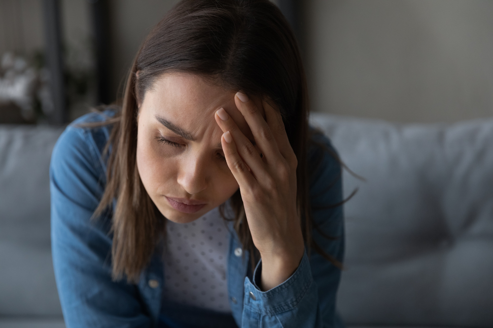 Woman struggling with drug withdrawal needing MAT Drug Detox